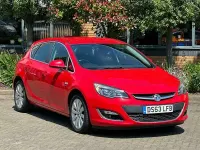 Used Vauxhall Astra 2013 Red Hatchback