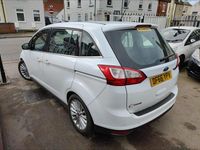 Used Ford Grand C-Max Titanium 125 HP (91 kW) 2016 White MPV