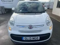 Gebraucht Fiat 500L Star 95 PS (69 kW) 2013 Weiß Van / Kleinbus