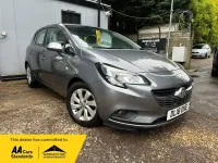 Used Vauxhall Corsa Design Edition 75 HP (55 kW) 2018 Grey Hatchback