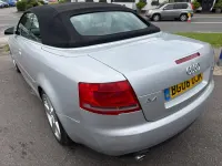 Used Audi A4 Cabriolet S-Line 163 HP (119 kW) 2006 Silver Cabriolet