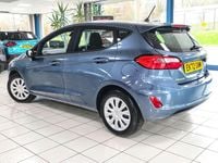Used Ford Fiesta Trend 75 HP (55 kW) 2022 Blue Hatchback
