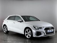 Used Audi A3 Sportback e-tron S-Line 2021 White Hatchback