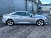 Begagnad Audi A5 S-Line 190 HK (139 kW) 2018 Silver Sportkupé