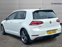 Used VW Golf VII R-line Edition 150 HP (110 kW) 2020 White Hatchback