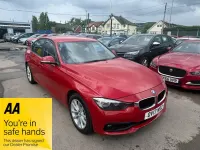 Used BMW 316 Impressive 116 HP (85 kW) 2017 Red Sedan