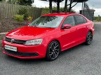 Used VW Jetta SE 140 HP (102 kW) 2011 Red Sedan