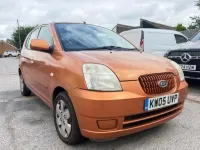 Used Kia Picanto LX 2005 Orange Hatchback