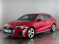 Used Audi A3 Sportback S-Line 2022 Red Hatchback