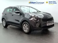 Usado Kia Sportage 130 CV (95 kW) 2017 Negro SUV