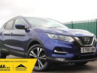 Used Nissan Qashqai N-Connecta 2018 Blue SUV