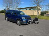 Used Peugeot Rifter Allure 131 HP (96 kW) 2021 Blue MPV
