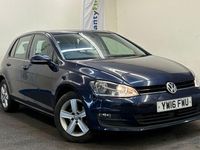 Used VW Golf VII Edition 110 HP (80 kW) 2016 Blue Hatchback