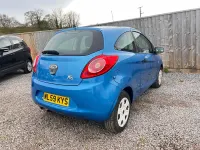 Used Ford Ka Studio 69 HP (50 kW) 2010 Blue Hatchback