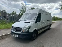 Używany Mercedes Sprinter 2016 Biały Van