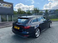 Used Audi A4 S-Line 190 HP (139 kW) 2017 Blue Estate
