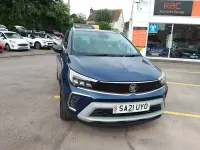 Used Vauxhall Crossland X SRi 2021 Blue SUV