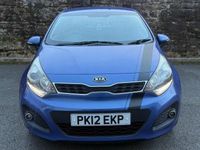 Used Kia Rio 107 HP (78 kW) 2012 Blue Hatchback