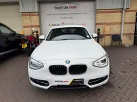 Used BMW 118 Sport Line 2015 White Hatchback