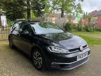 Used VW Golf VII Edition 150 HP (110 kW) 2020 Black Hatchback