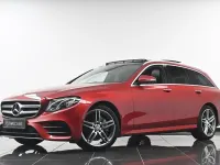 Used Mercedes E220 AMG Line Premium 2017 Red Estate