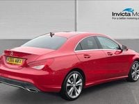 Used Mercedes CLA220 177 HP (130 kW) 2017 Jupiter red gloss Sedan