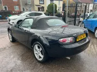 Used Mazda MX5 126 HP (92 kW) 2006 Black Cabriolet