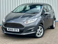 Used Ford Fiesta Zetec 2017 Grey Hatchback