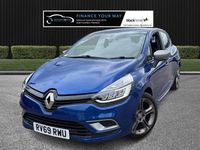 Used Renault Clio IV GT-Line 90 HP (66 kW) 2019 Blue Hatchback