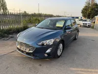 Used Ford Focus Titanium 125 HP (91 kW) 2020 Blue Hatchback