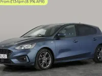 Used Ford Focus ST-Line 125 HP (91 kW) 2021 Blue Hatchback