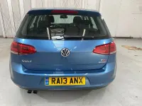 Used VW Golf VII GT 2013 Blue Hatchback