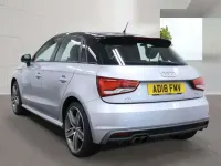 Used Audi A1 Sportback S-Line 125 HP (91 kW) 2018 Silver Hatchback