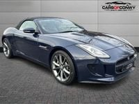 Used Jaguar F-Type S 340 HP (250 kW) 2014 Blue Cabriolet