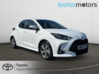 Used Toyota Yaris Hybrid 2024 White Hatchback