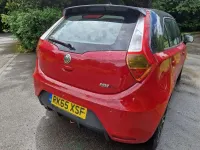 Used MG MG3 106 HP (77 kW) 2015 Red Hatchback