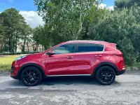 Used Kia Sportage GT-Line 177 HP (130 kW) 2016 Red SUV