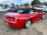 Used BMW 640 Cabriolet M Sport 313 HP (230 kW) 2015 Red Cabriolet