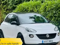 Used Vauxhall Adam S 70 HP (51 kW) 2017 White Hatchback