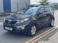 Used Kia Sportage 115 HP (84 kW) 2011 Black SUV