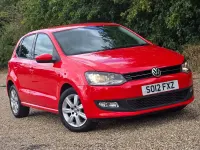 Used VW Polo Match 2012 Red Hatchback