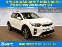 Used Kia Stonic 108 HP (79 kW) 2018 White SUV