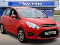 Second-hand Ford C-MAX Titanium 125 CP (91 kW) 2015 Roșu Monovolum