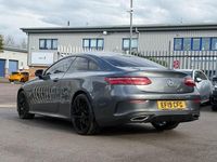 Used Mercedes E220 AMG line 194 HP (142 kW) 2019 Grey Coupe