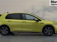Used VW Golf VII R-line 2021 Yellow Hatchback
