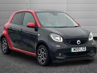 Used Smart ForFour Electric Drive Premium 60 kW (82 HP) 2019 Black Hatchback