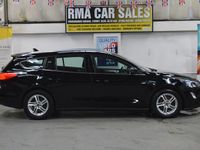 Used Ford Focus Zetec 95 HP (69 kW) 2019 Black Estate