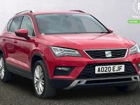 Used Seat Ateca XCELLENCE 116 HP (85 kW) 2020 Red SUV