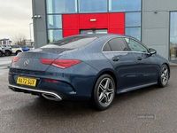 Used Mercedes CLA220 AMG line 190 HP (139 kW) 2022 Blue Sedan