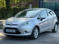 Used Ford Fiesta Zetec 82 HP (60 kW) 2011 Silver Hatchback